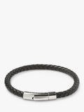 Simon Carter braided leather bracelet 21.5cm (British brand)