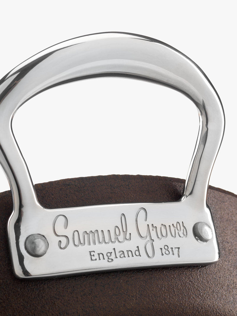 Samuel Groves cast iron double handle skillet frying pan (British brand)