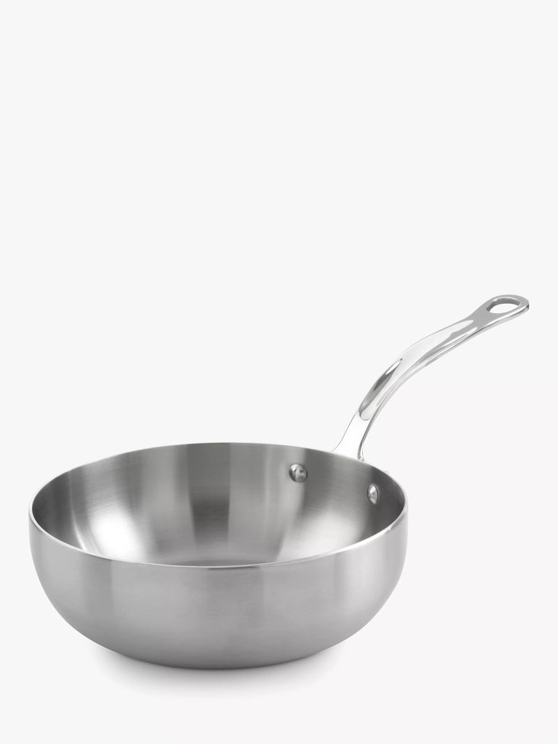 Samuel Groves Chef's Pan Tri-Ply Stainless Steel 24cm (British brand)