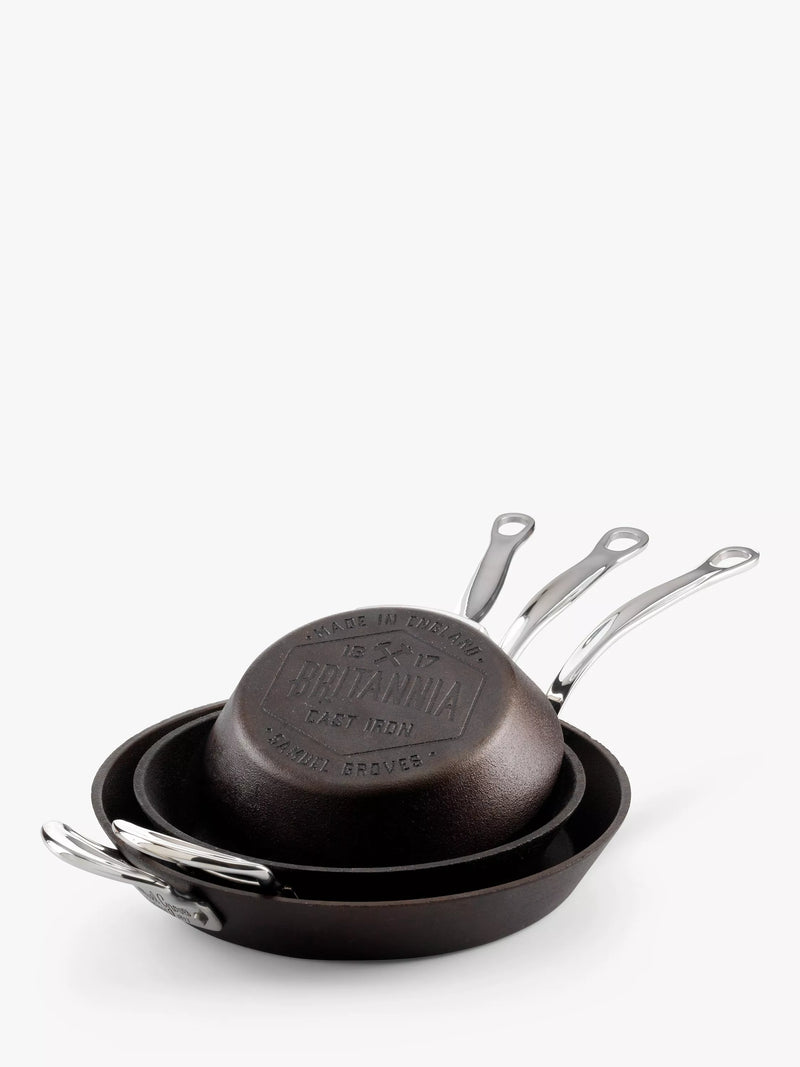 Samuel Groves cast iron frying pan (British brand)