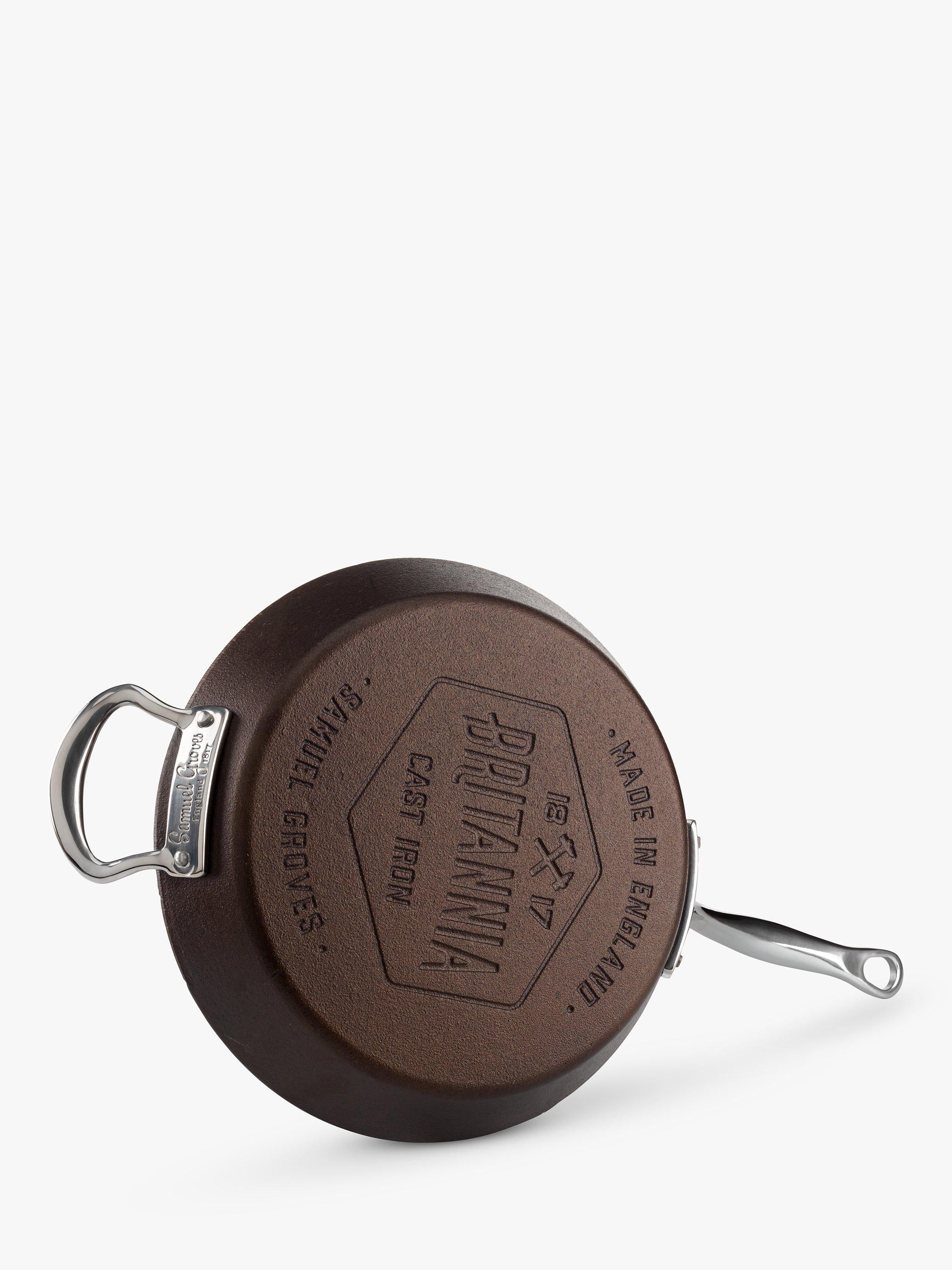 Samuel Groves cast iron frying pan (British brand)