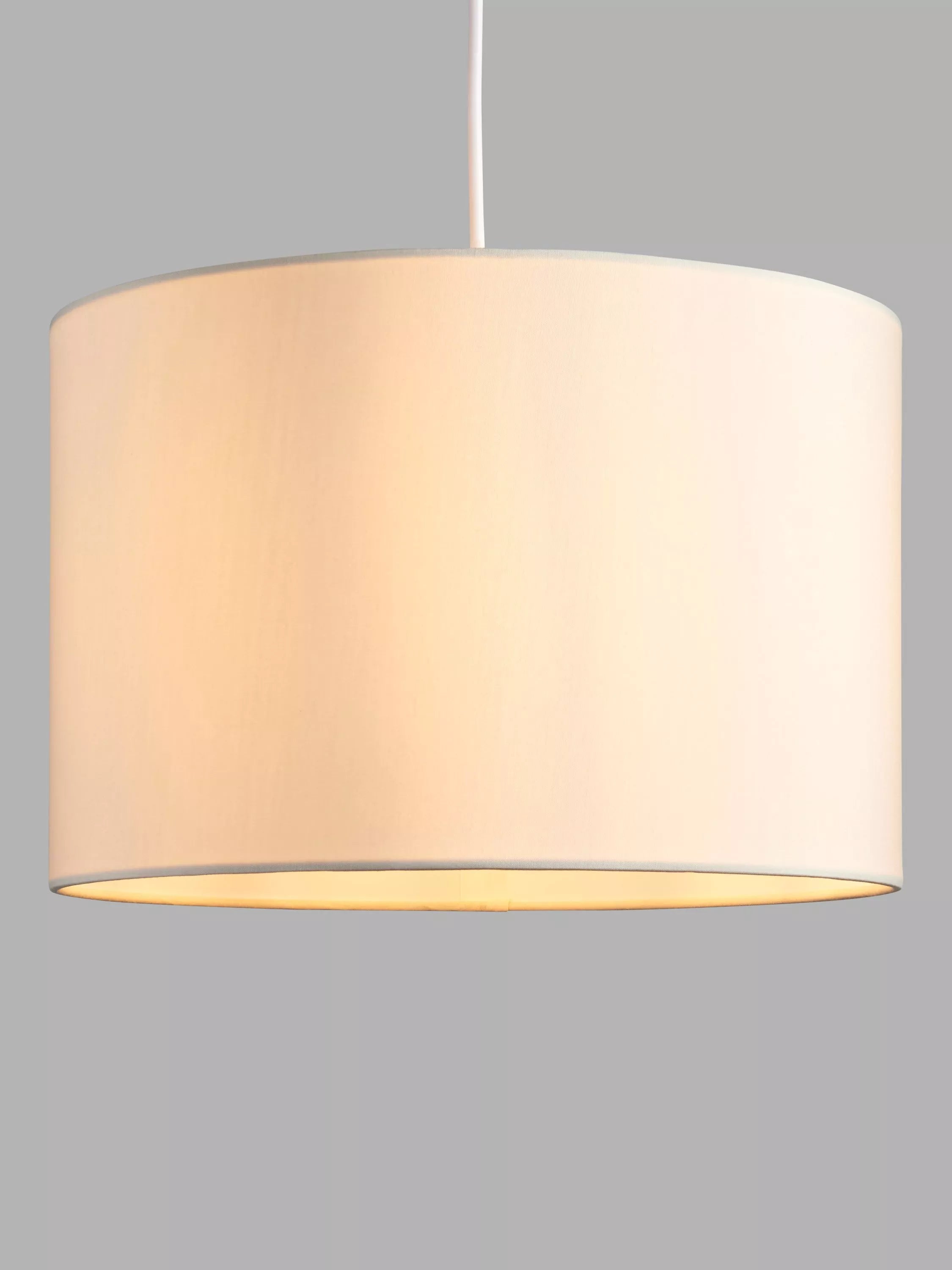 John Lewis Mimi Lampshade, Dia.35cm, Greige