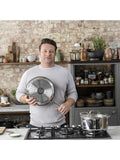 Jamie Oliver Cooks Classics Stainless Steel Frying Pan 24cm, UK version