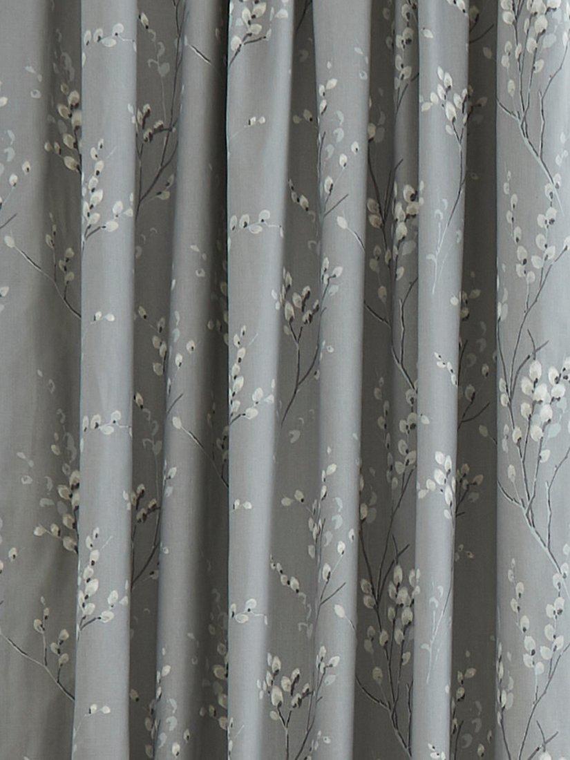 Laura Ashley Pussy Willow lined pencil pleat curtains, imported from the UK