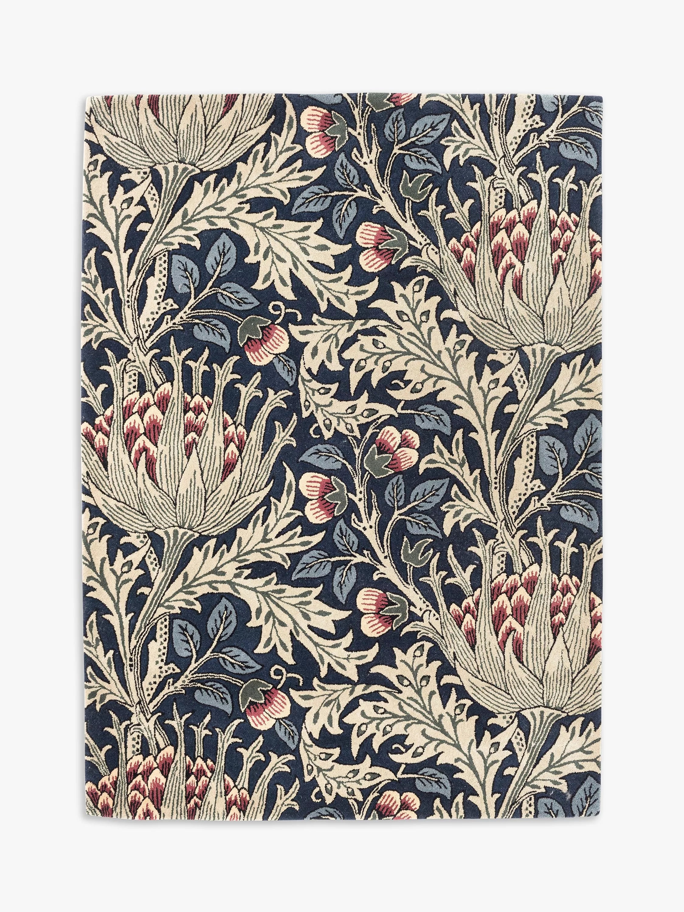 Morris & Co Artichoke rug hand-tufted wool 200x140cm - British product