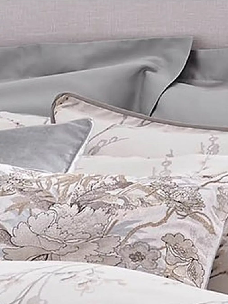 Laura Ashley Pussy Willow Duvet Cover Set - Dove Grey Double set