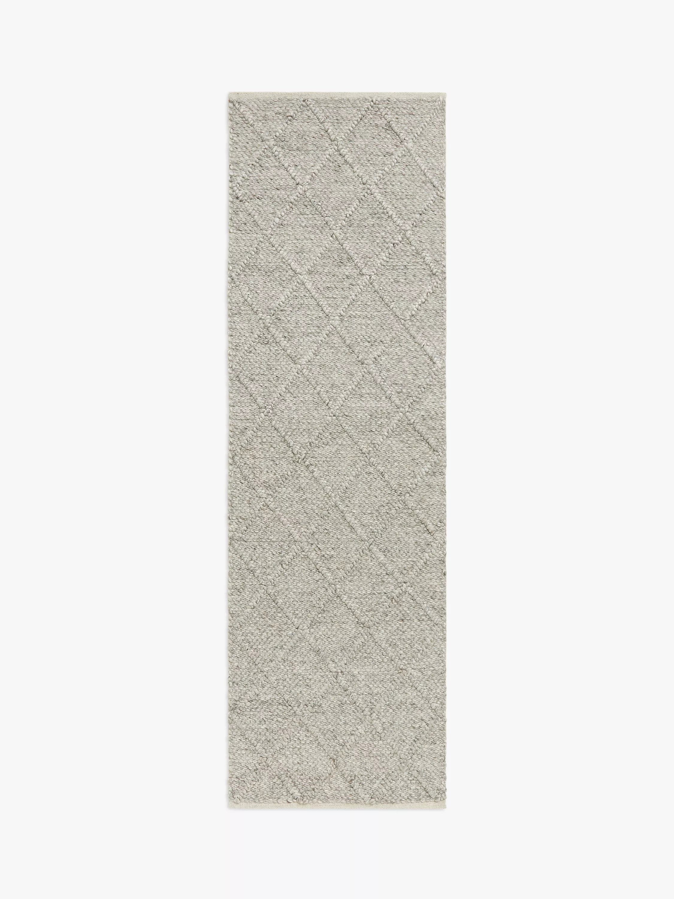 John Lewis Guernsey wool-mix rug 70x240cm (British brand)