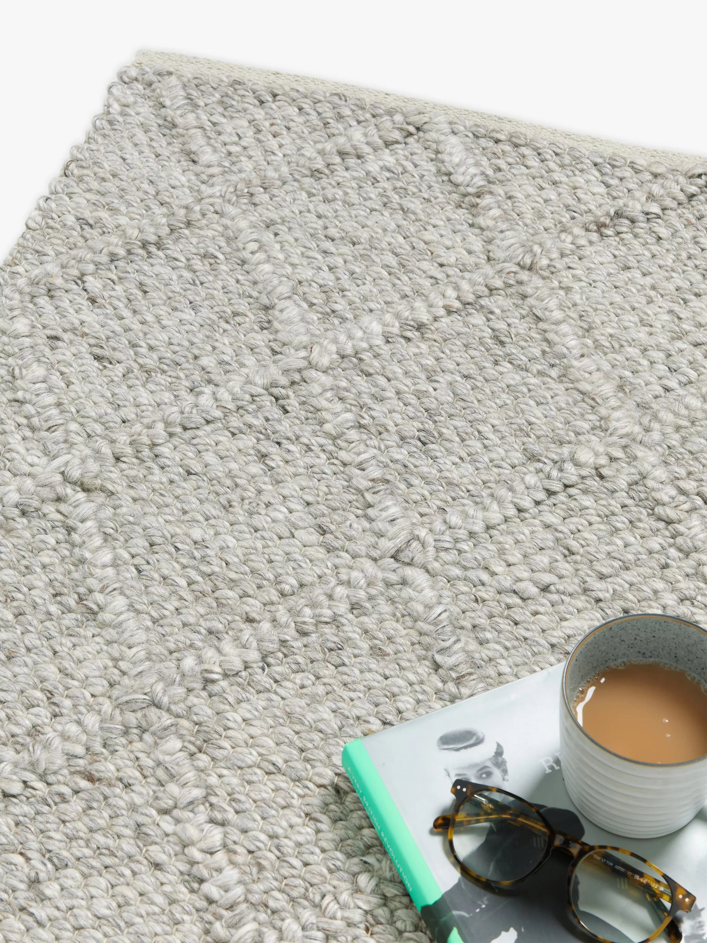 John Lewis Guernsey wool-mix rug 70x240cm (British brand)