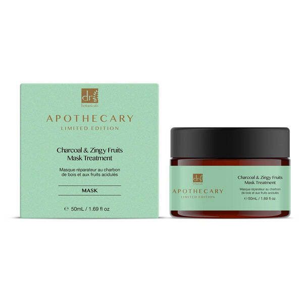 Dr Botanicals Charcoal and Zingy Fruits Mask Treatment 50ml GOODS Superdrug   