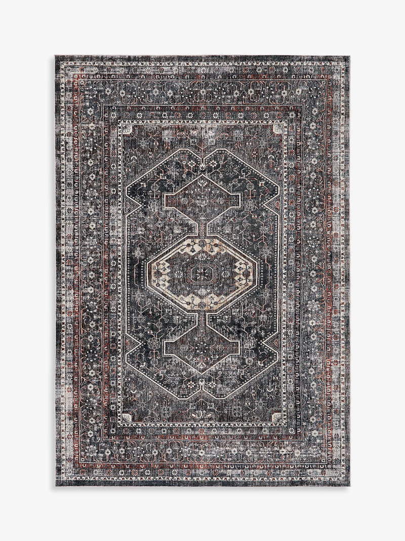 John Lewis Trio Medallion Rug blue (British brand)