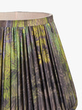 Matthew Williamson Ellwood tapered lampshade in green faux silk - British product