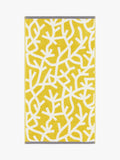 Mini Moderns forest cotton towel mustard imported from the UK