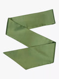 Rewritten Satin Bridesmaid Sash, Olive, One Size