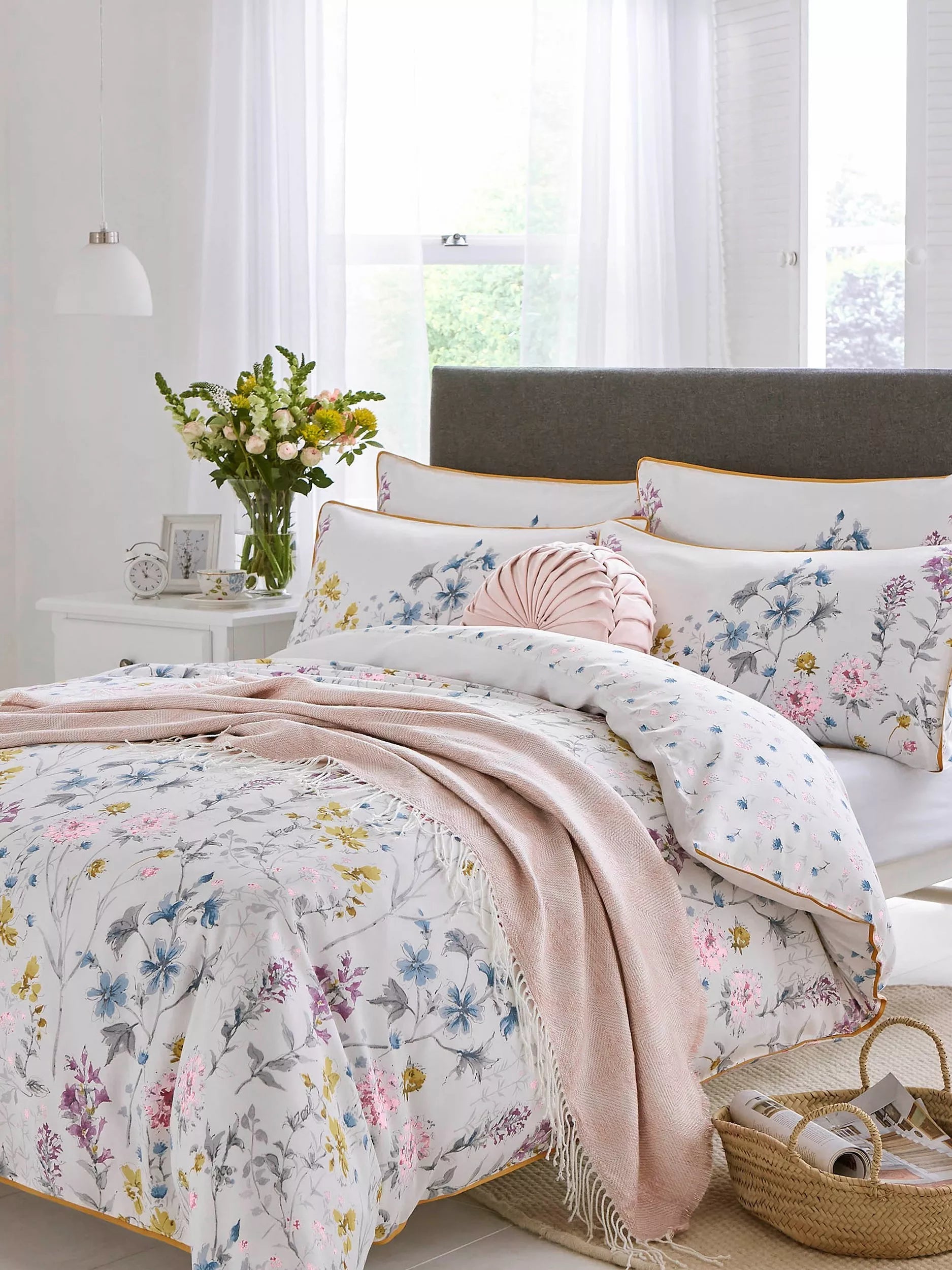 Laura Ashley Wild Meadow duvet cover set double - British product