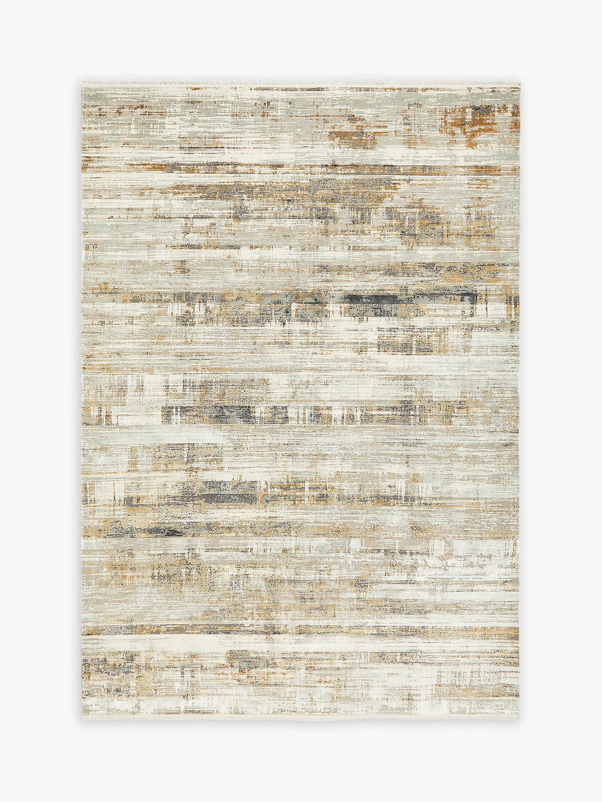 John Lewis Alora Rug, Gold/Silver, L180 x W120 cm
