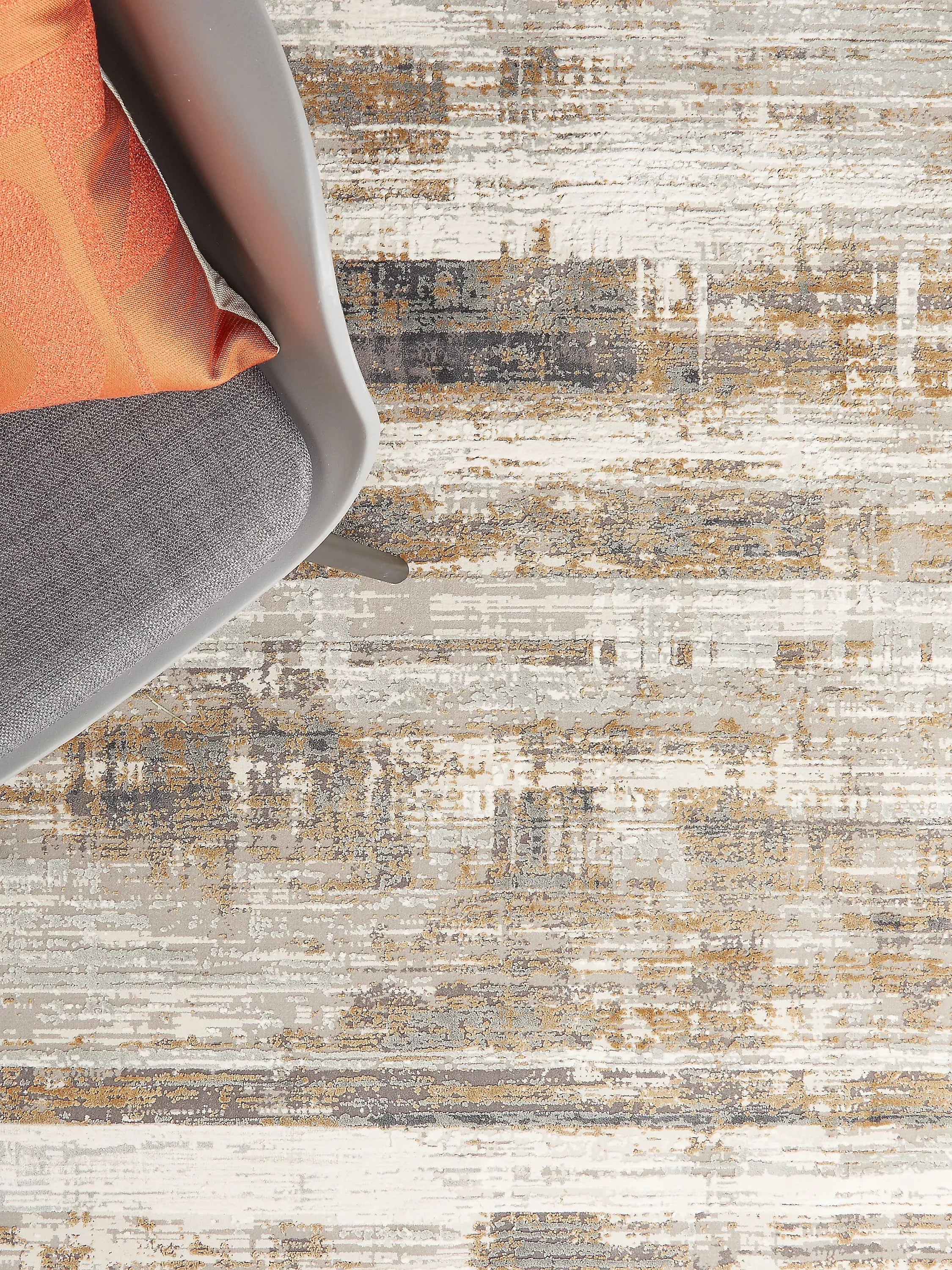 John Lewis Alora rug gold silver 290x200cm, UK version