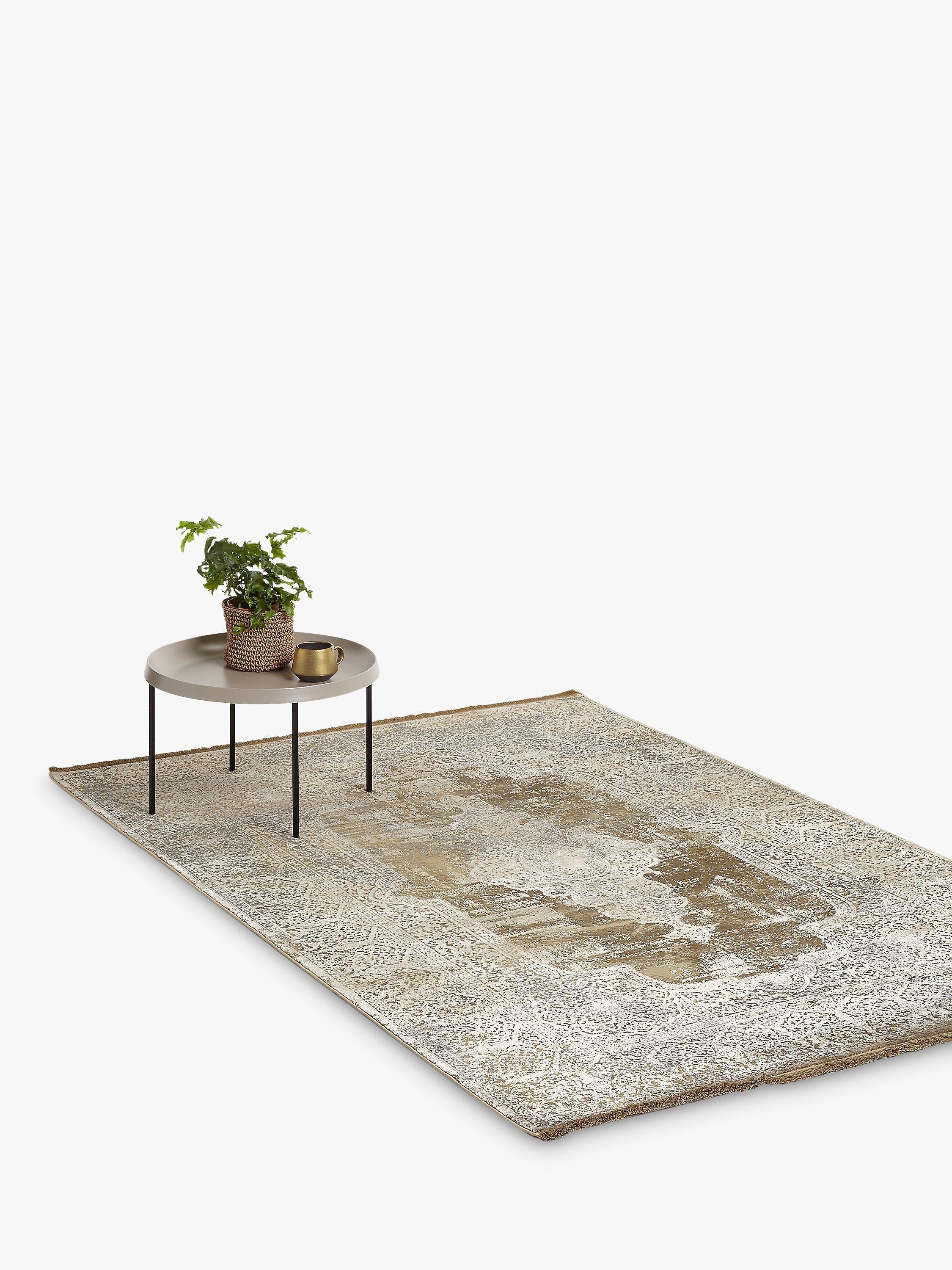Gooch Luxury distressed medallion rug 290x200cm, imported from the UK