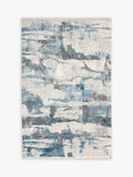 John Lewis Shiomi Rug, Blue, L180 x W120 cm