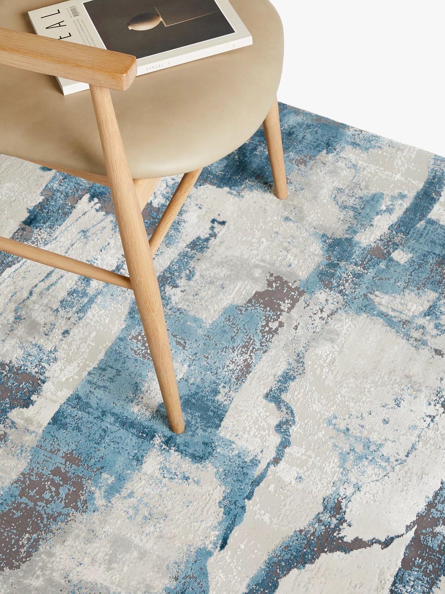 John Lewis Shiomi rug blue 120x180cm (British brand)