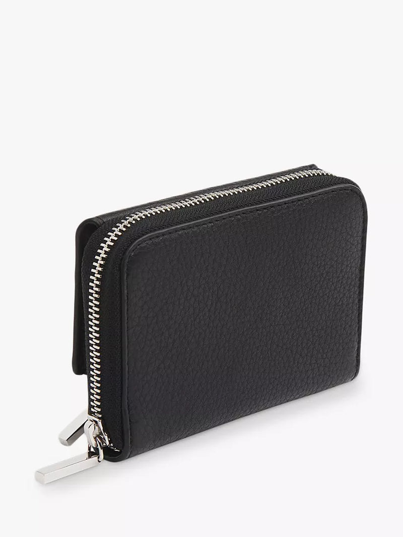 Whistles Bibi zip around leather purse small, imported from the UK