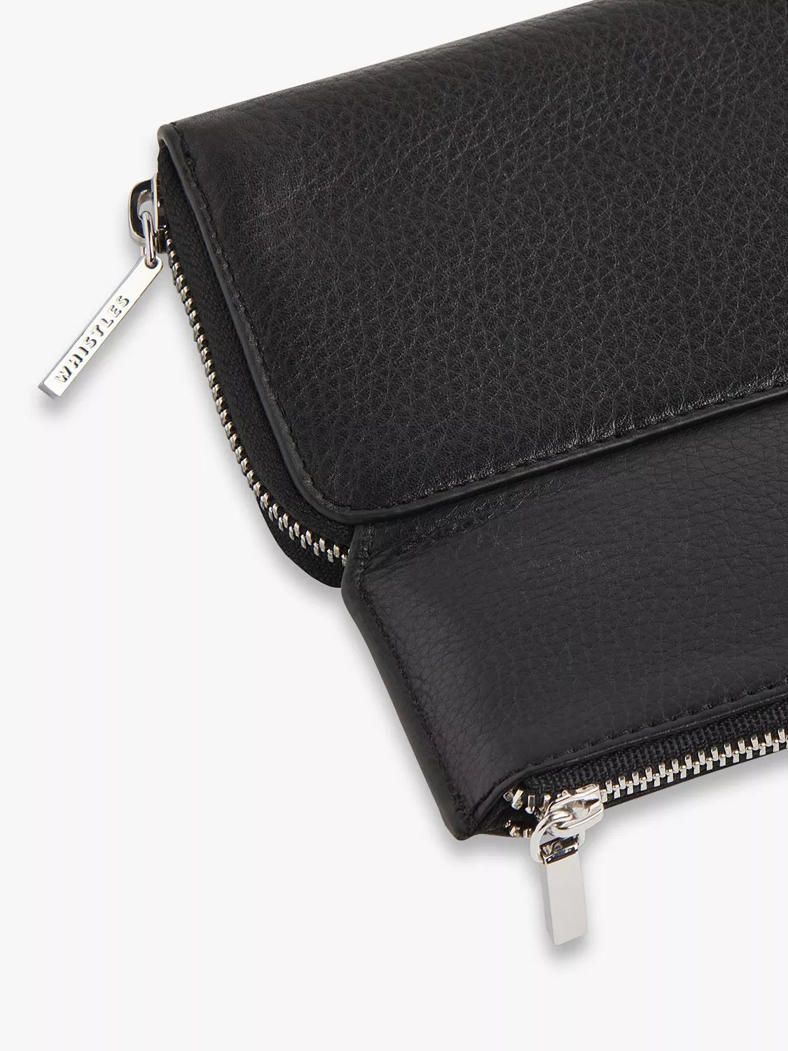 Whistles Bibi zip around leather purse small, imported from the UK