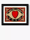 EAST END PRINTS Arundel Tomb Love framed print 25x30cm (British brand)