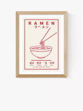 EAST END PRINTS Violet Studio 'Ramen' Framed Print 30x40cm
