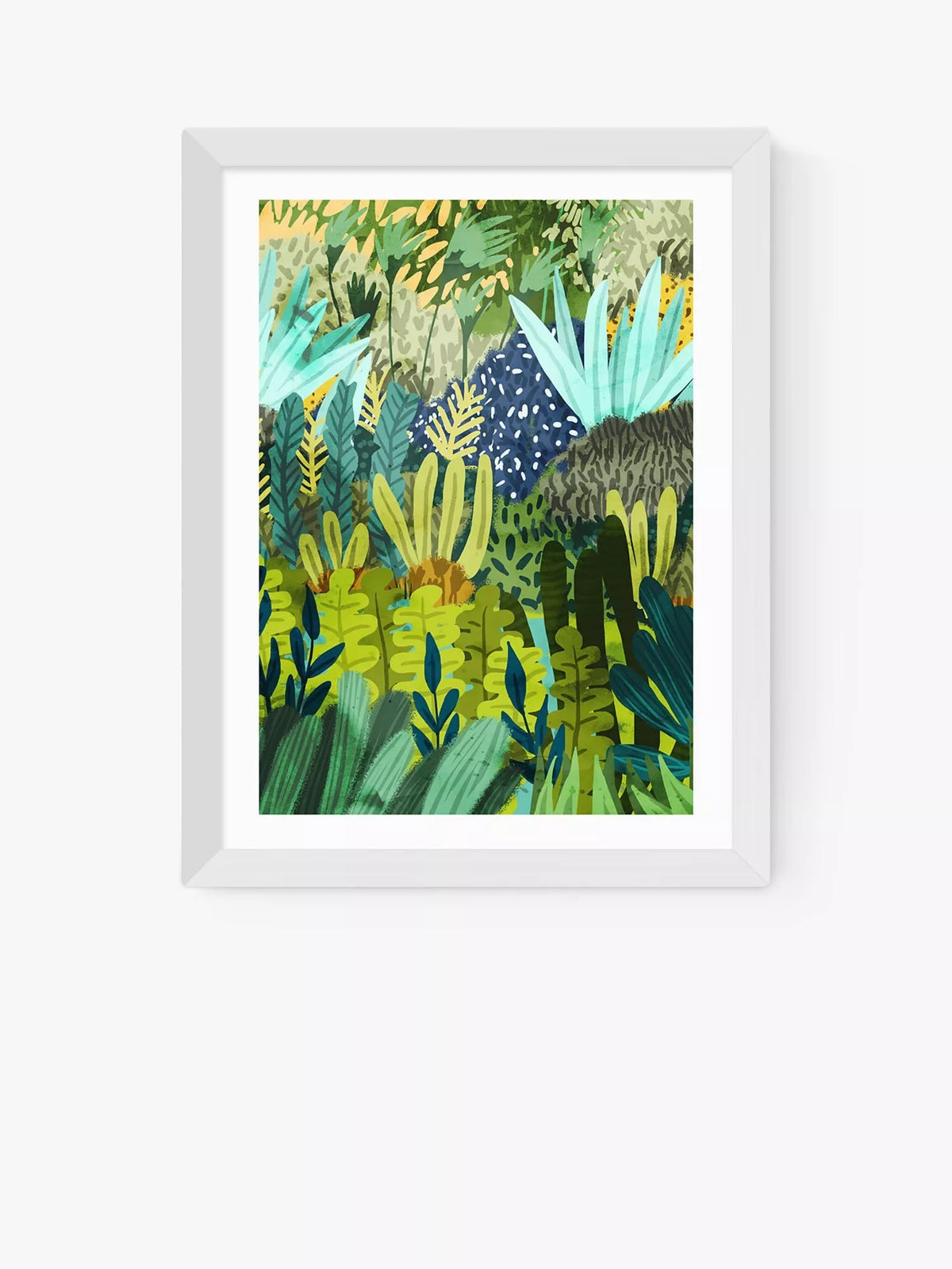East End Prints Wild Jungle framed print by 83 Oranges, imported from the UK