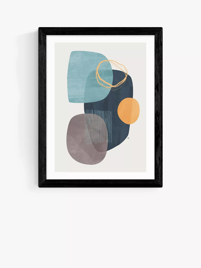East End Prints Tracie Andrews 'Cyra' Abstract Framed Print 30x40cm