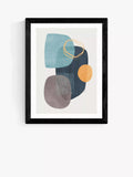 East End Prints Tracie Andrews 'Cyra' Abstract Framed Print 30x40cm