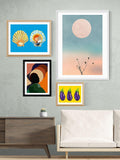 EAST END PRINTS Sumuyya Khader Changing Winds framed print (British brand)