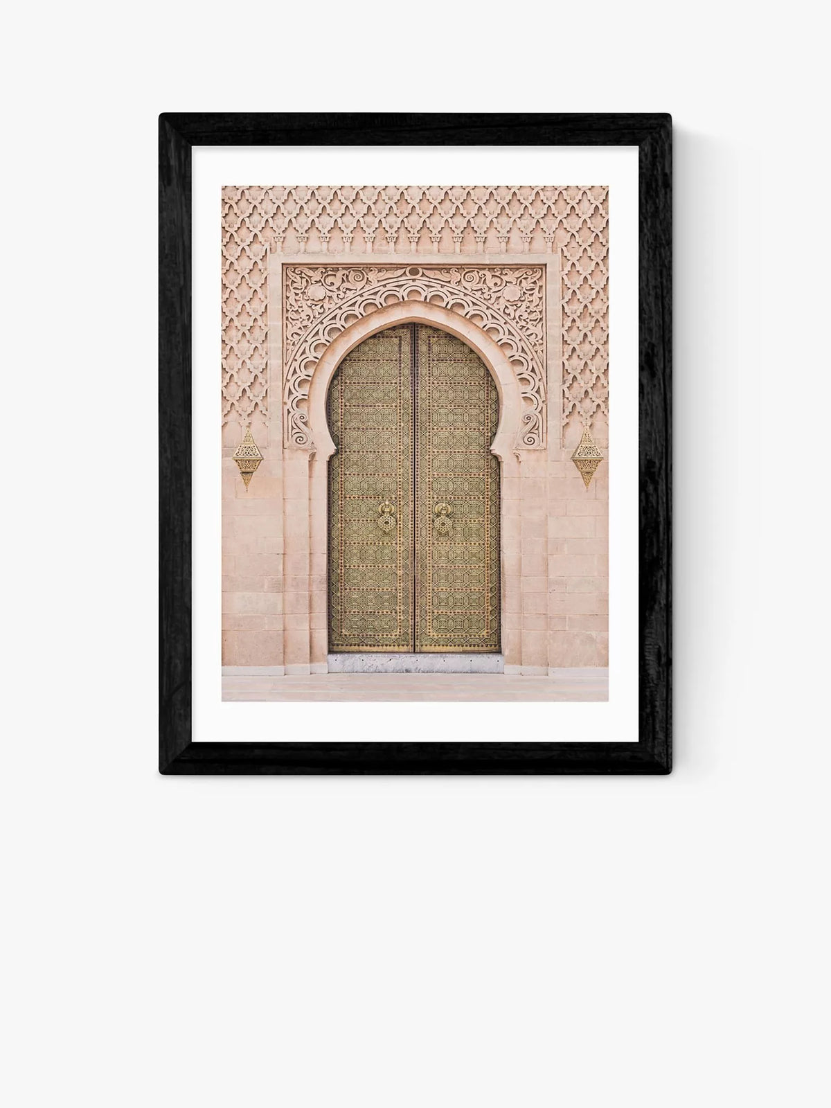 EAST END PRINTS framed print Moroccan Door 25x30cm - British product