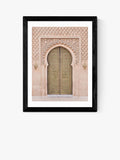 EAST END PRINTS framed print Moroccan Door 25x30cm - British product