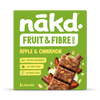 Nakd apple cinnamon fruit bars 3x44g, imported from the UK