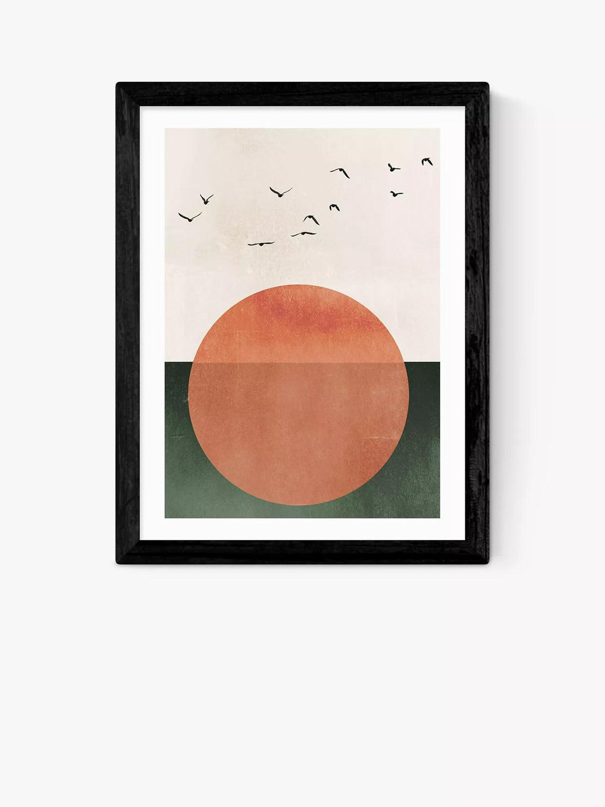 EAST END PRINTS Kubistika Rising framed print 25x30cm (British brand)