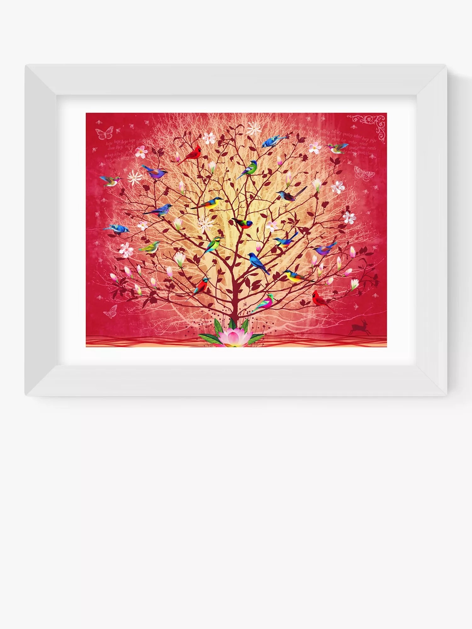 EAST END PRINTS Fiona Watson 'Overlooked Happiness' Framed Print 40x50cm