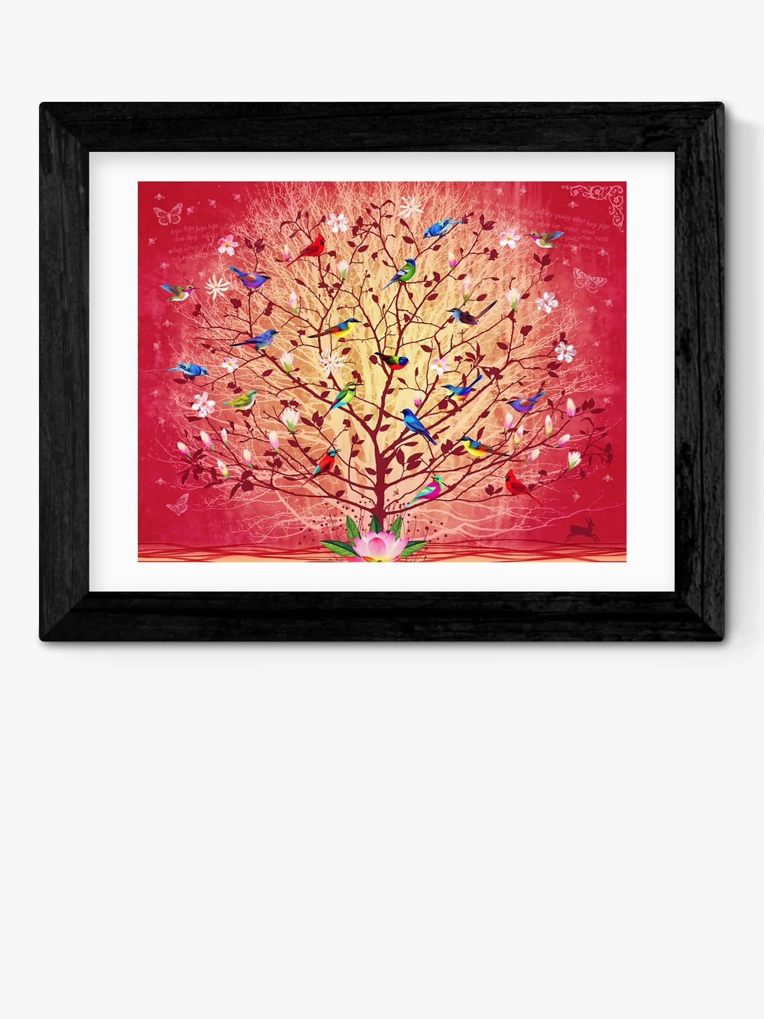 EAST END PRINTS Fiona Watson 'Overlooked Happiness' Framed Print 40x50cm
