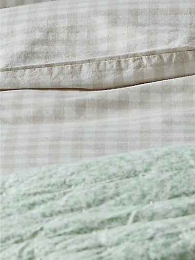 John Lewis John Lewis Gingham Duvet Cover Set- Buy online at McGrocer