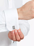 Simon Carter playing card cufflinks gunmetal - British product