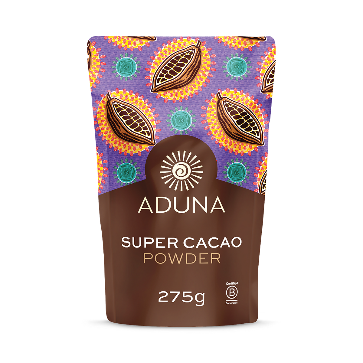 Aduna Super-Cacao Premium Blend Cacao Powder 275g - British product