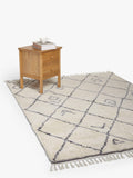 John Lewis Berber style rug grey 200x300cm (British brand)