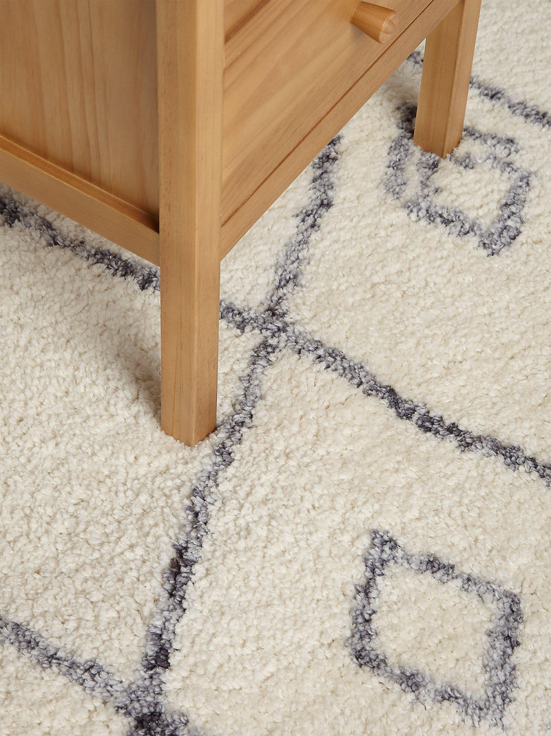 John Lewis Berber style rug grey 200x300cm (British brand)