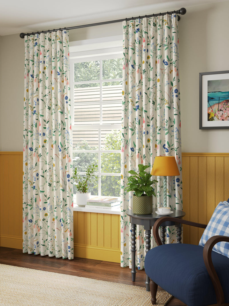 John Lewis Foxlease print blackout thermal curtains pair 117x137cm, UK version