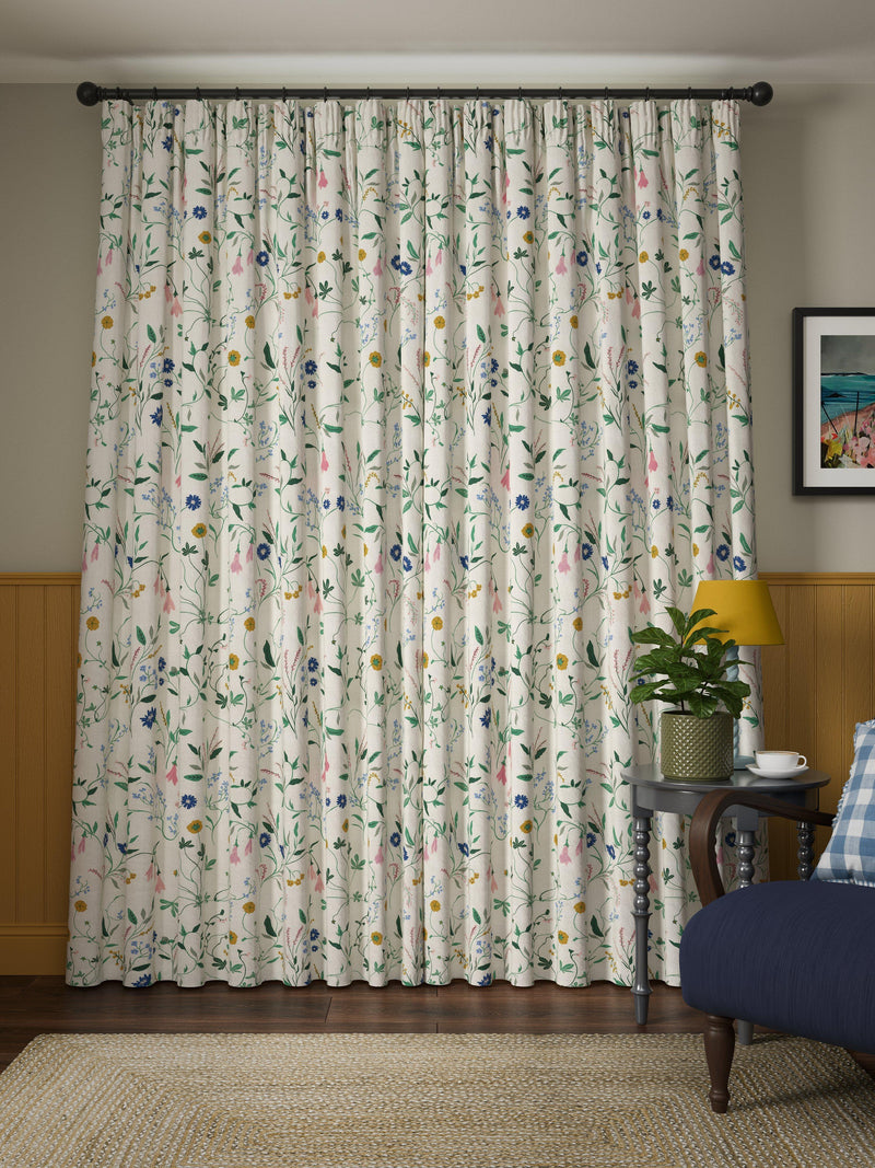 John Lewis Foxlease print blackout thermal curtains pair 117x137cm, UK version