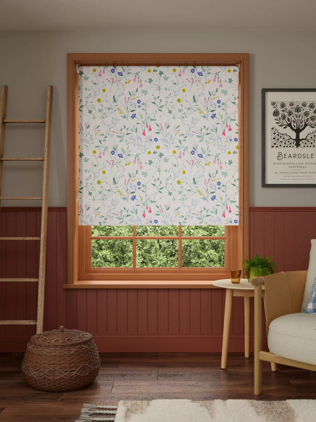 John Lewis Foxlease floral roller blind 160cm - British product