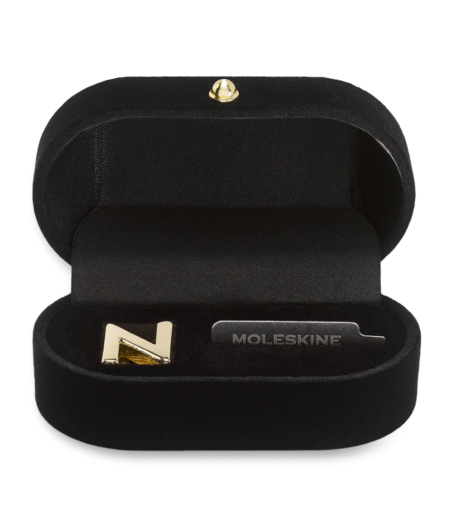 Moleskine notebook charm N, imported from the UK