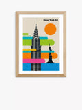 EAST END PRINTS Bo Lundberg New York 64 Framed Print 40x50cm