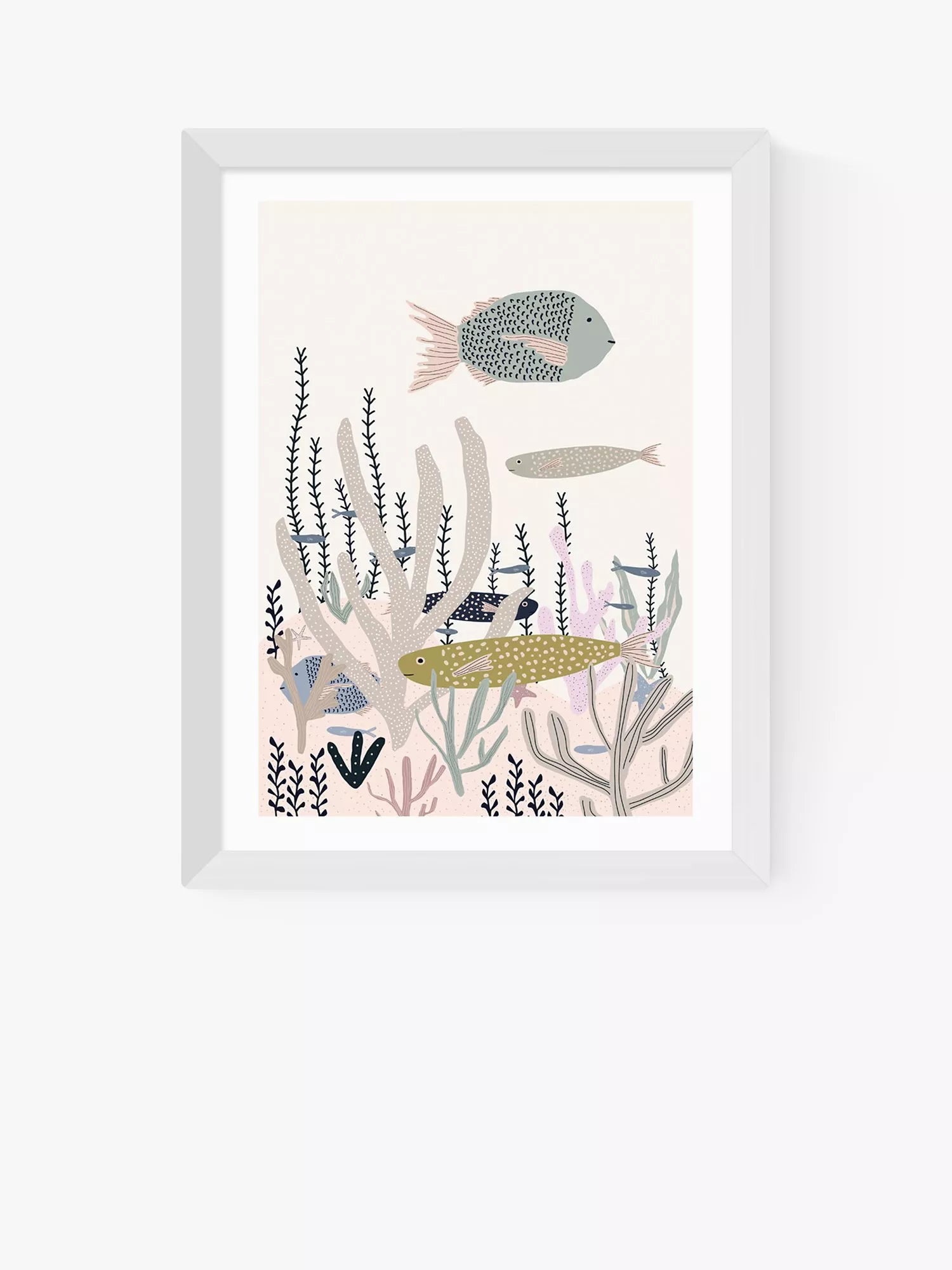 EAST END PRINTS Life Under Sea print 30x40cm - British product