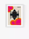 EAST END PRINTS Bo Lundberg 'India 68' Framed Print 30x40cm