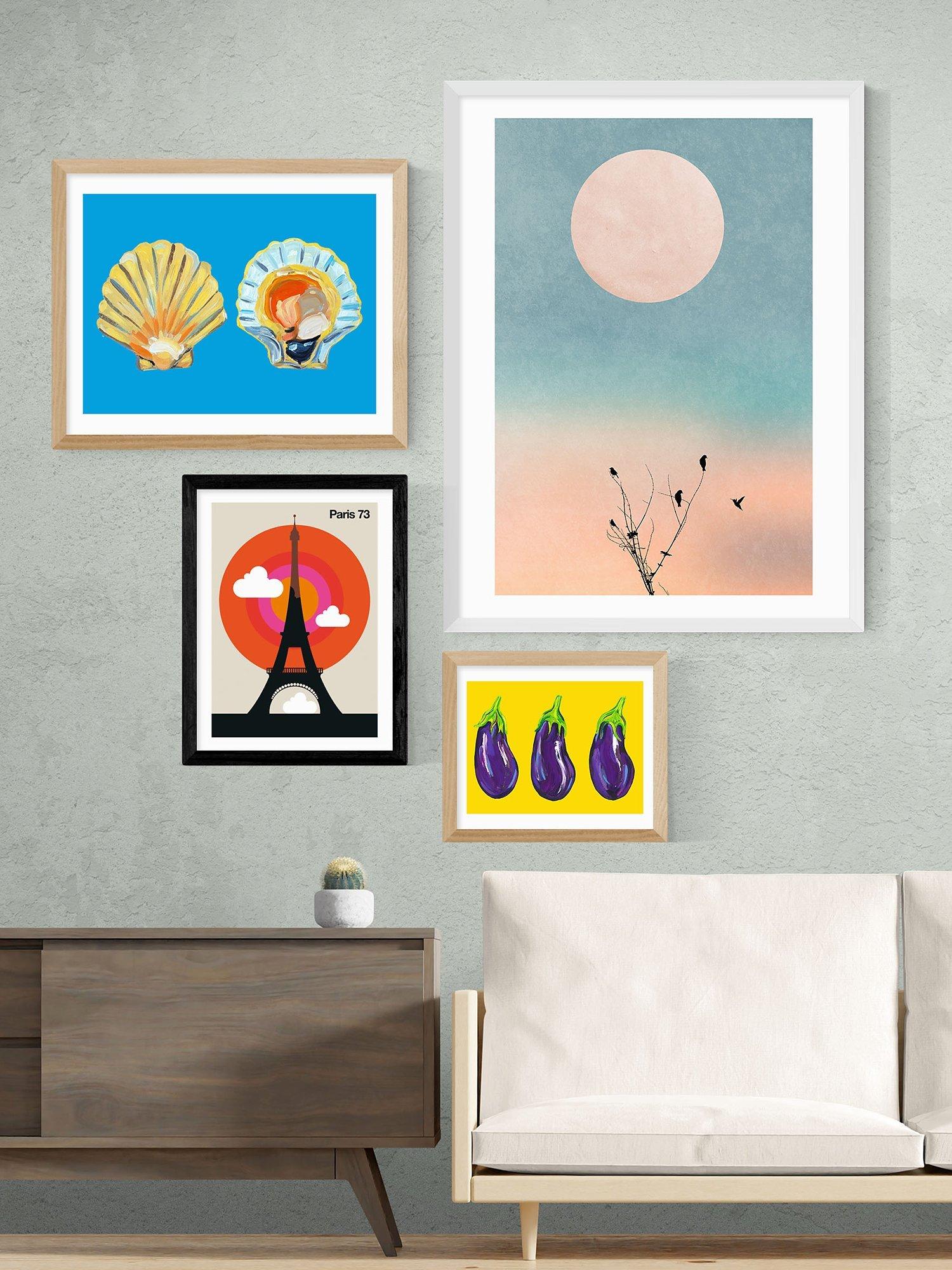 EAST END PRINTS Paris 73 framed print, imported from the UK